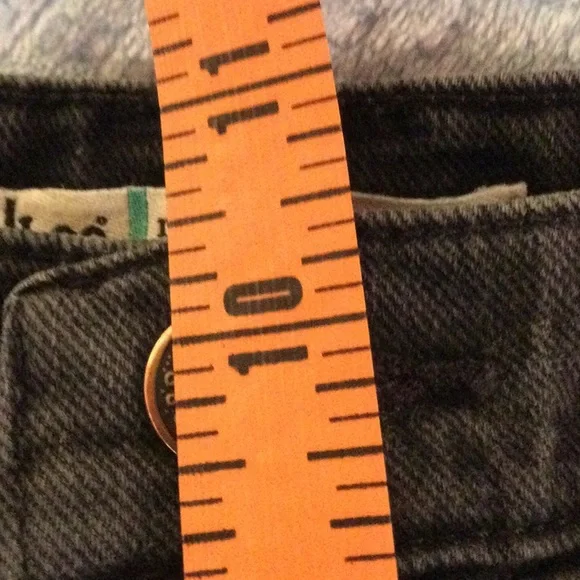 Lee Relaxed Straight Leg Black Jeans Women’s 10 short - Picture 8 of 16